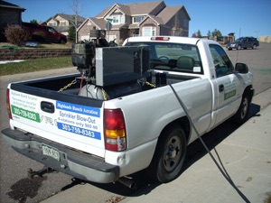 Highlands Ranch Winter Sprinkler Blow Out