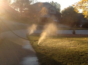 Highlands ranch sprinkler winter blow out